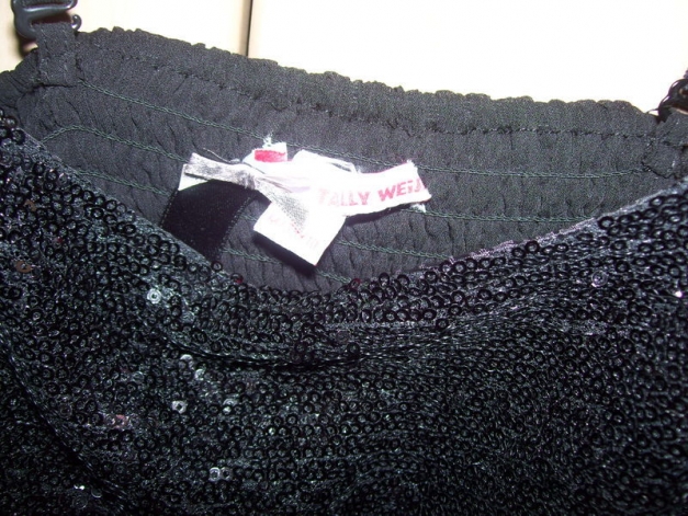 süßes ballonkleid abschlussball party disco pailetten sexy abiball