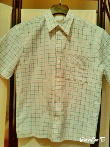 Jungen Kurzarm Hemd Gr. 152/158 kariert 