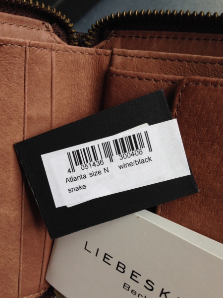 Liebeskind Berlin * Geldbörse * Atlanta Snake * Neu