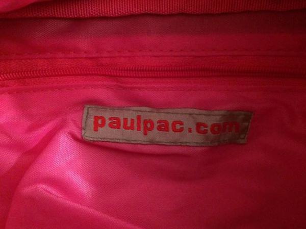 paulpac Laptoptasche *grau/pink*