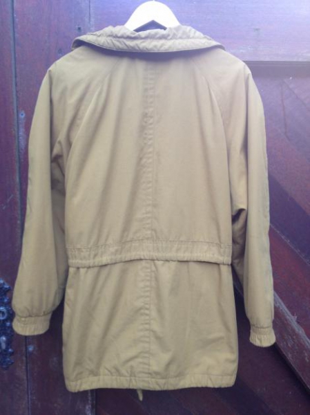 Winterjacke Senffarbend 