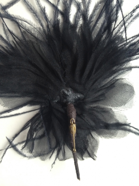 NEU Tolle Federbrosche