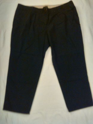 A2/ neu damen Chino Hose gr. 22 R kurz (48 50 52) next schwarz