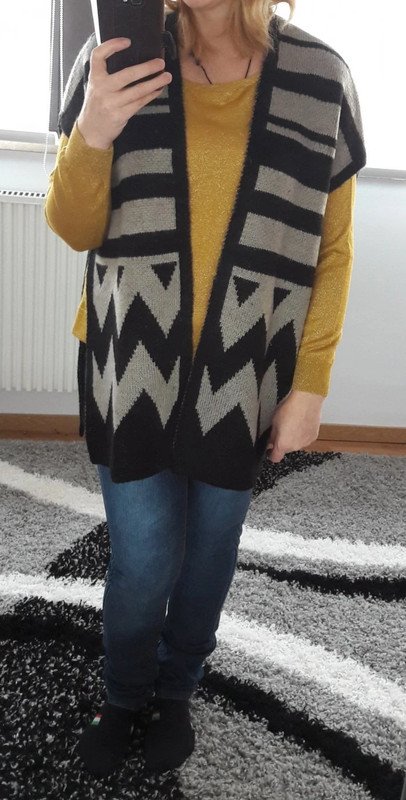 ethno indie dope grunge blogger black hippie überwurf Cape Poncho gr. S/M Pieces Cape