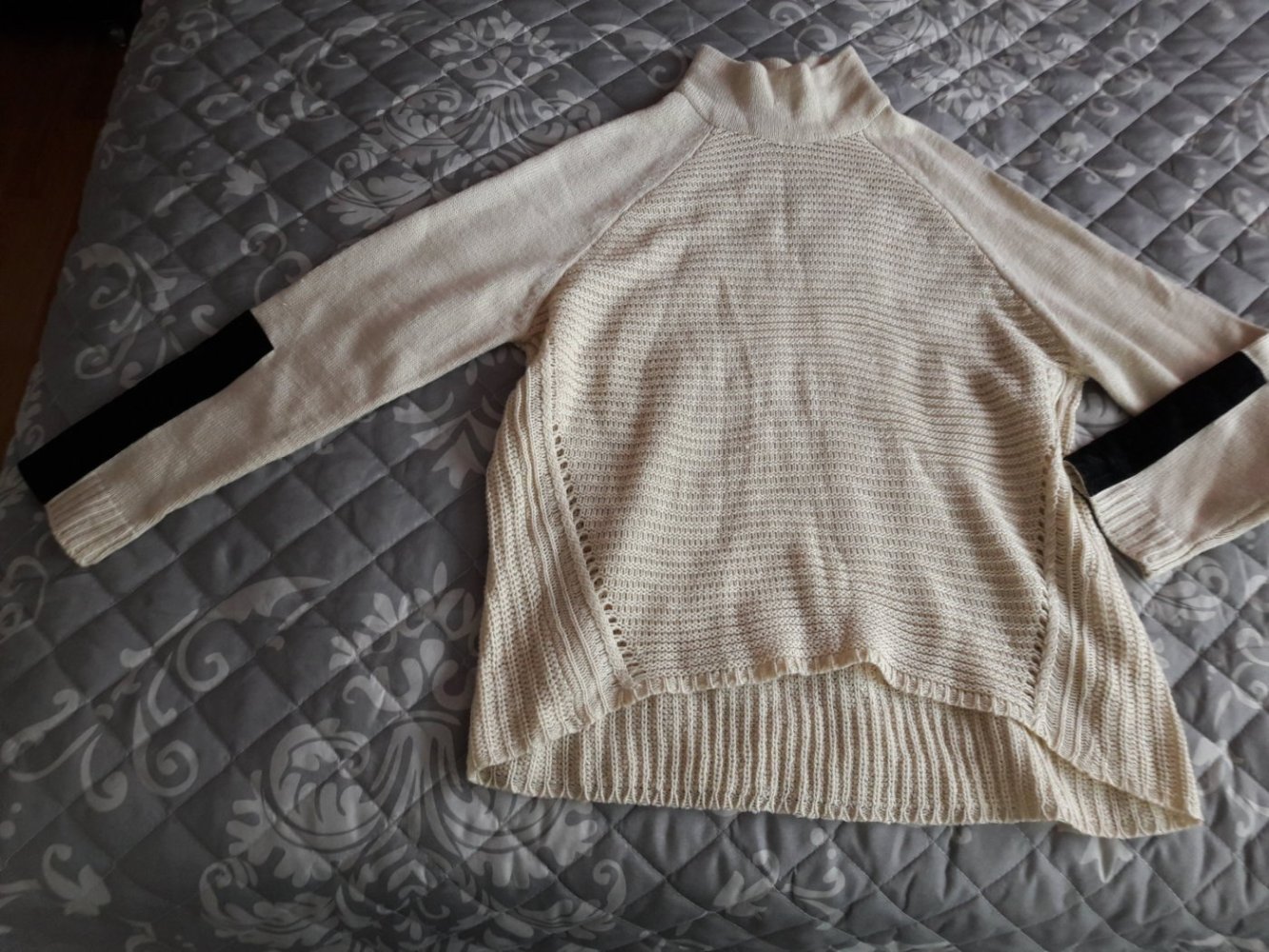  Oversize Pullover Pulli warm Noisy May by Vero Moda Gr. L/40 Strickpulli beige 
