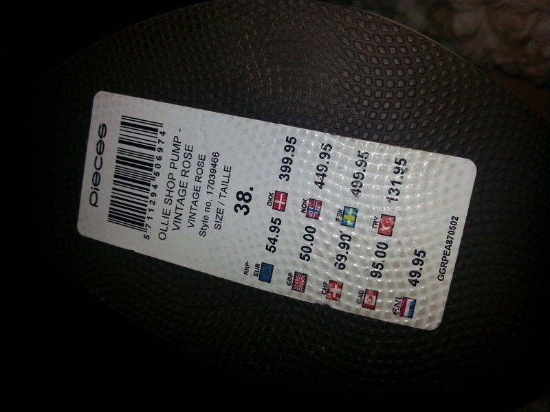 Pumps Gr.38 Neu Pieces by Vero Moda Plateau Pumps High Heels Highheels Stilettos