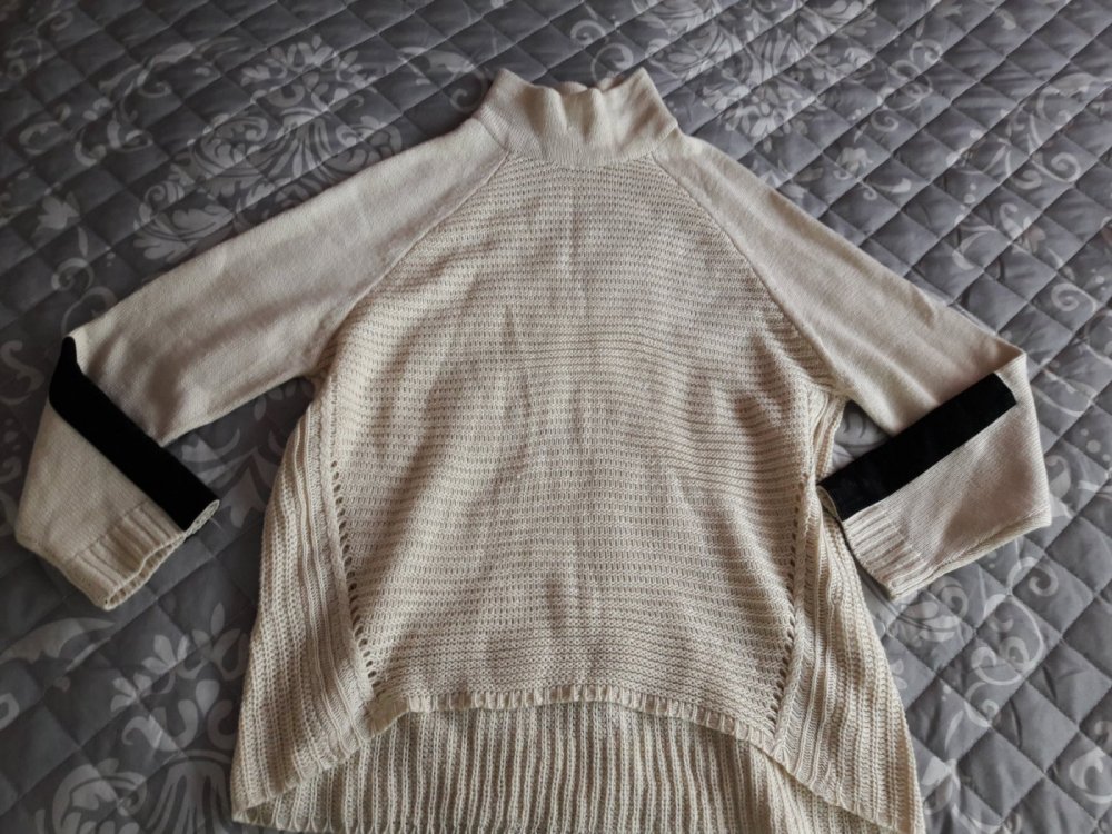  Oversize Pullover Pulli warm Noisy May by Vero Moda Gr. L/40 Strickpulli beige 