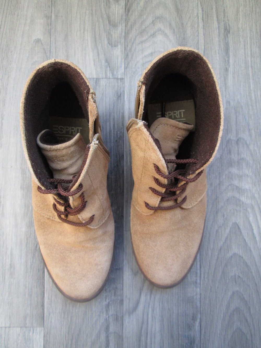 Stiefelette von Esprit in braun