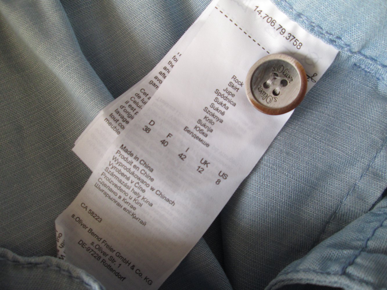 Rock, Jeansrock von S.Oliver