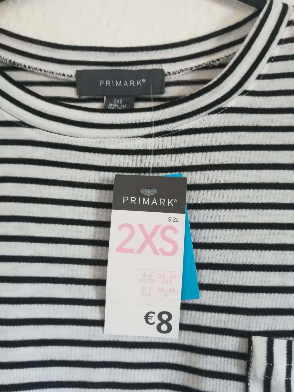 Schwarz - weiß gestreiftes Shirt mit 3/4 Ärmeln *neu mit Schild*