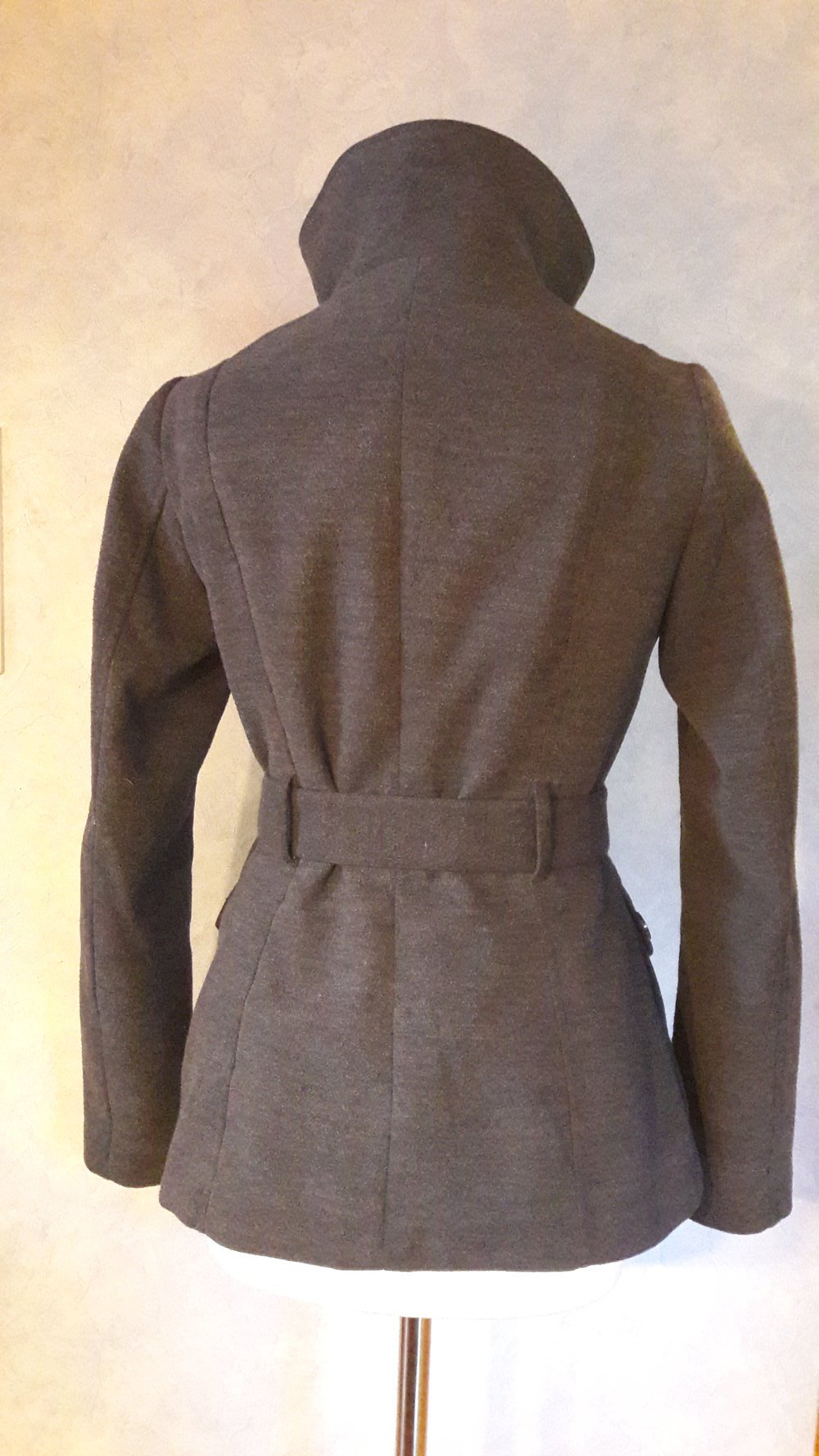 schöne graue Herbstjacke / Winterjacke in Größe 36