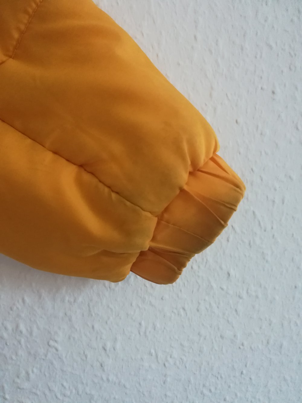 Gelber Mantel für Kinder, Wintermantel, Größe 152 / 158