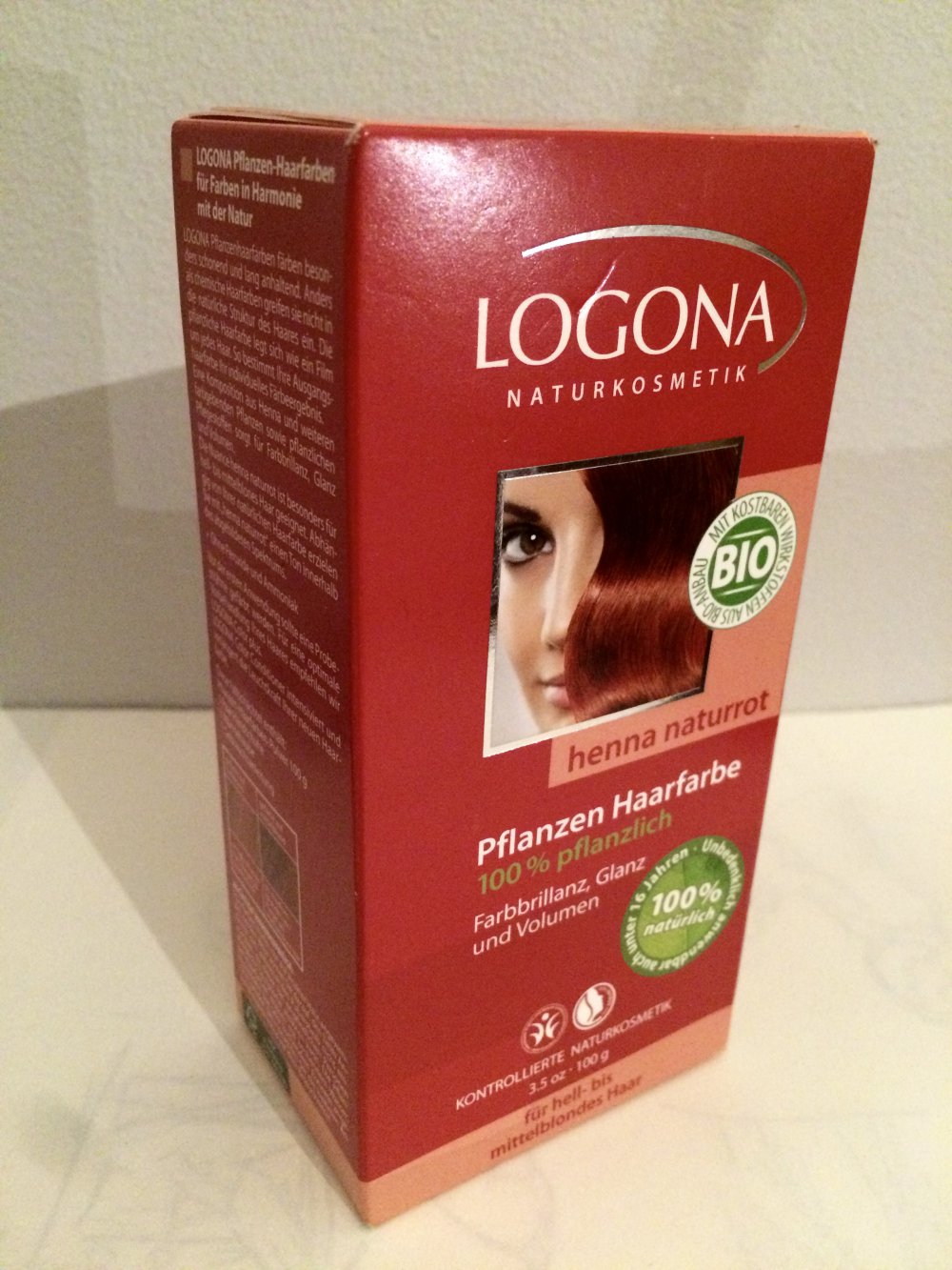 LOGONA Naturkosmetik henna naturrot