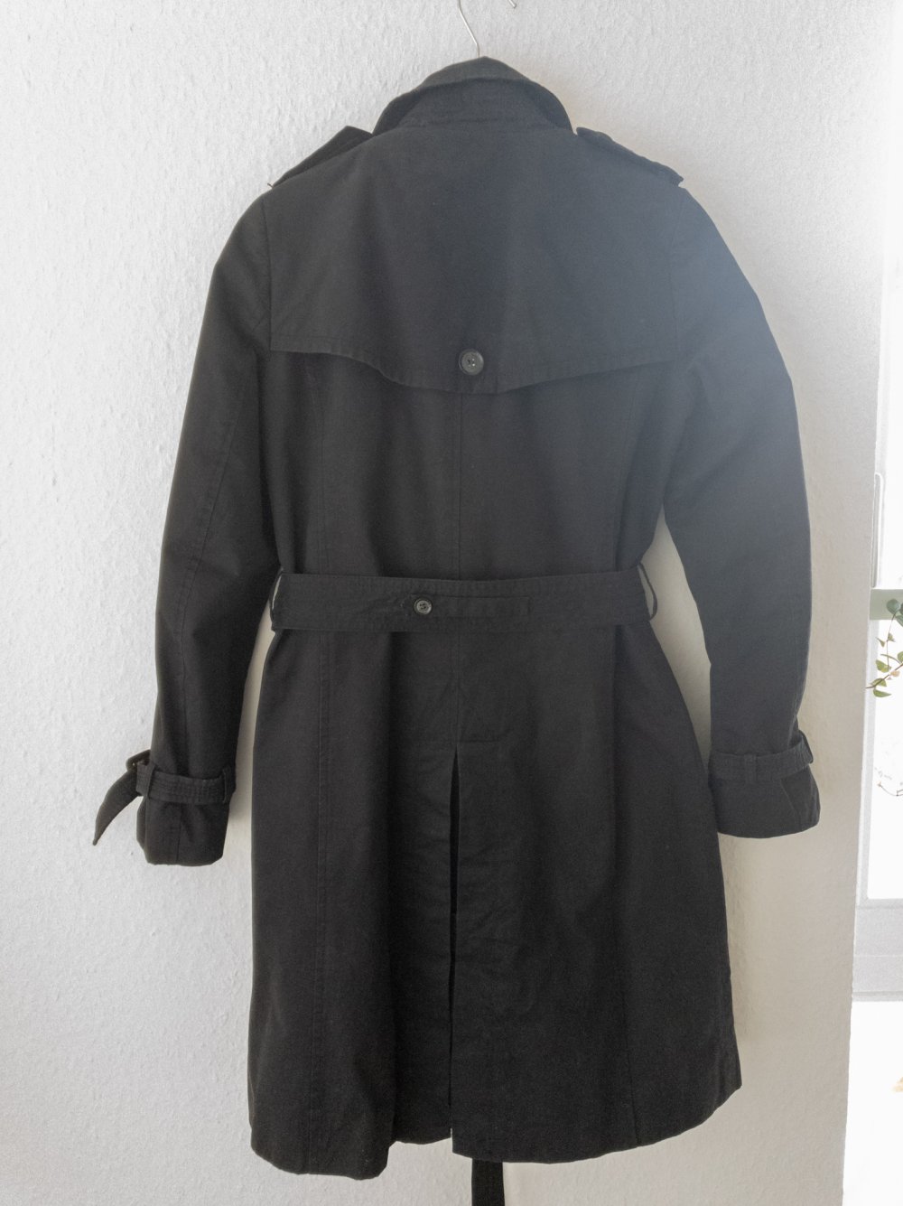 Trenchcoat I Zara I schwarz I XS