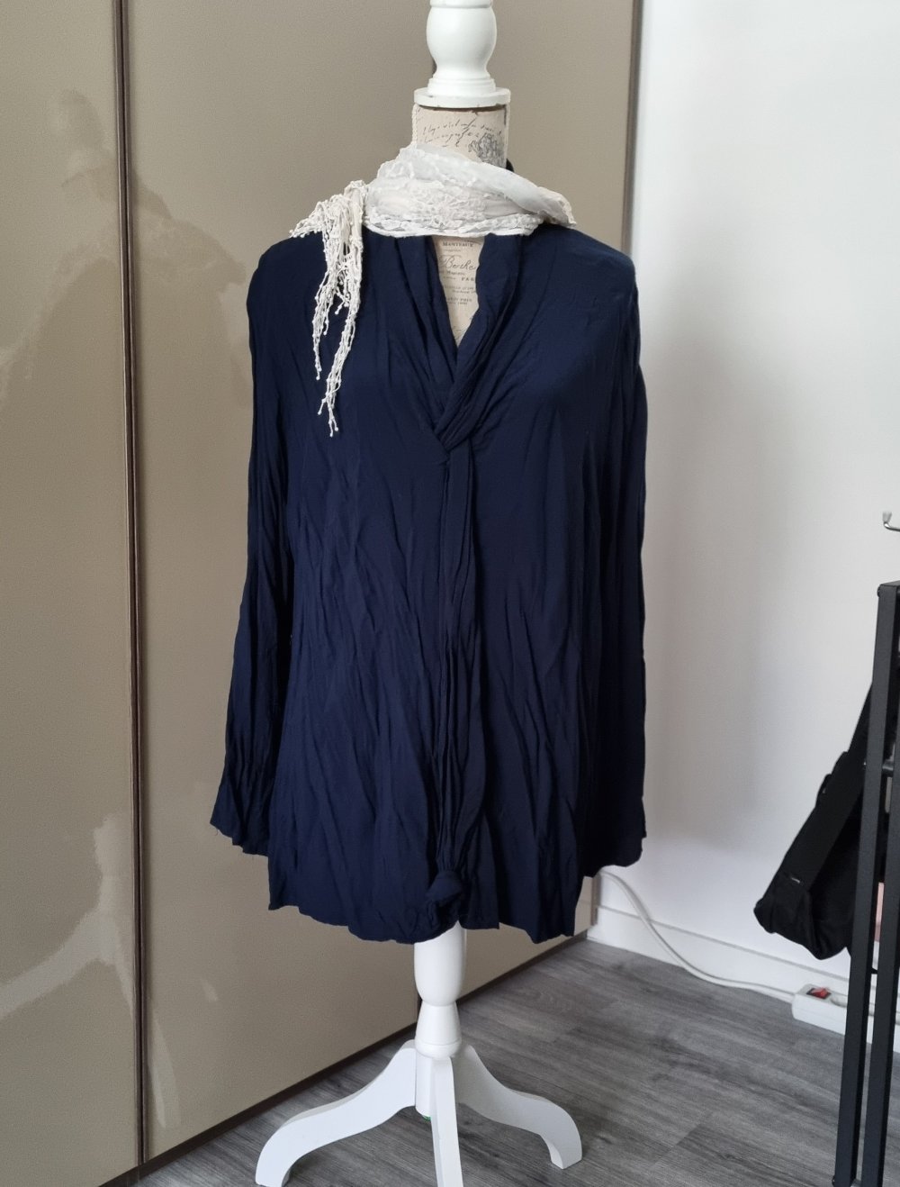 Blaue Bluse von Ulla popken
