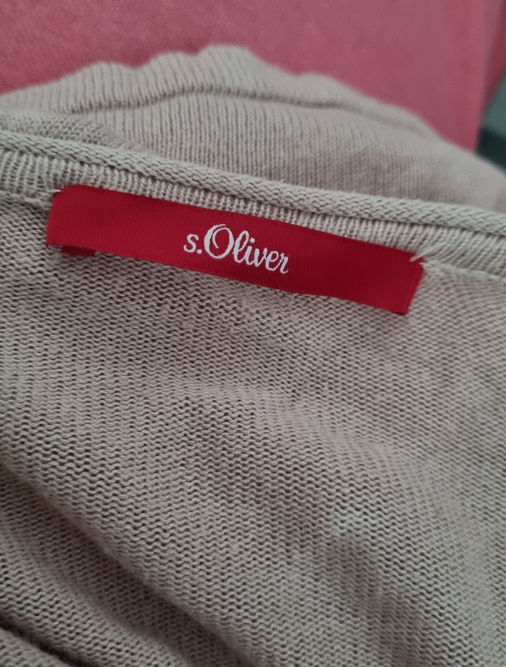 Cardigan Soliver in rosa