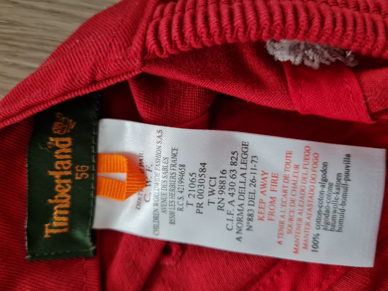 Timberland Kappe neu