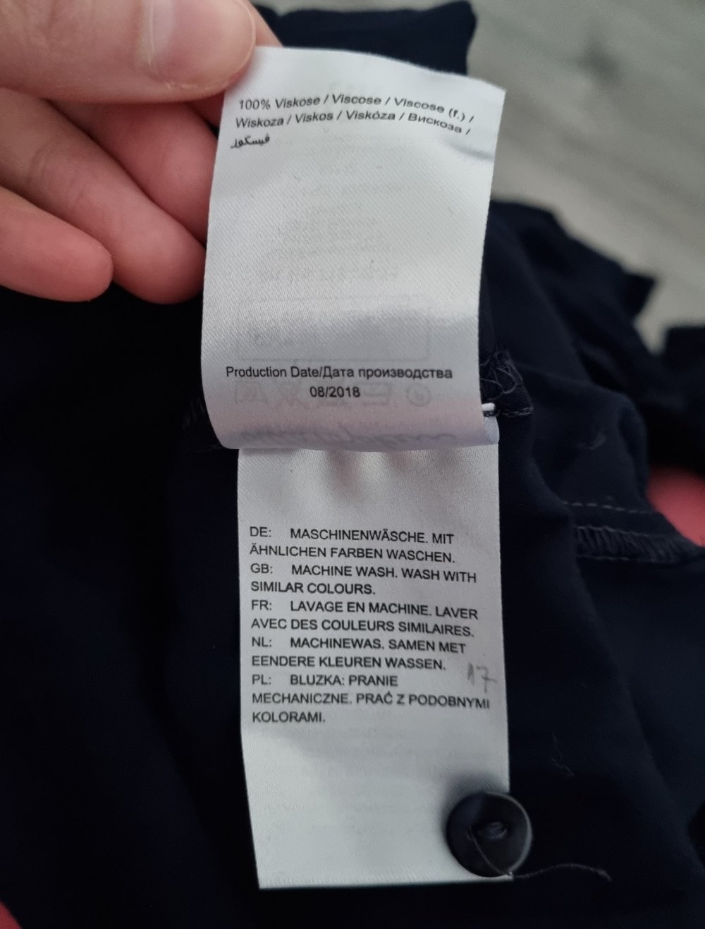 Blaue Bluse von Ulla popken