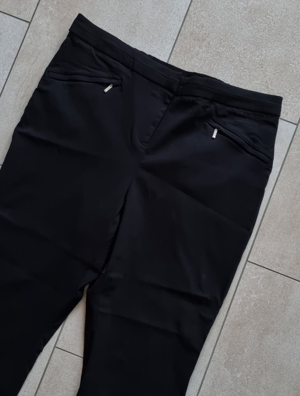 Stoffhose schwarz von Sheego