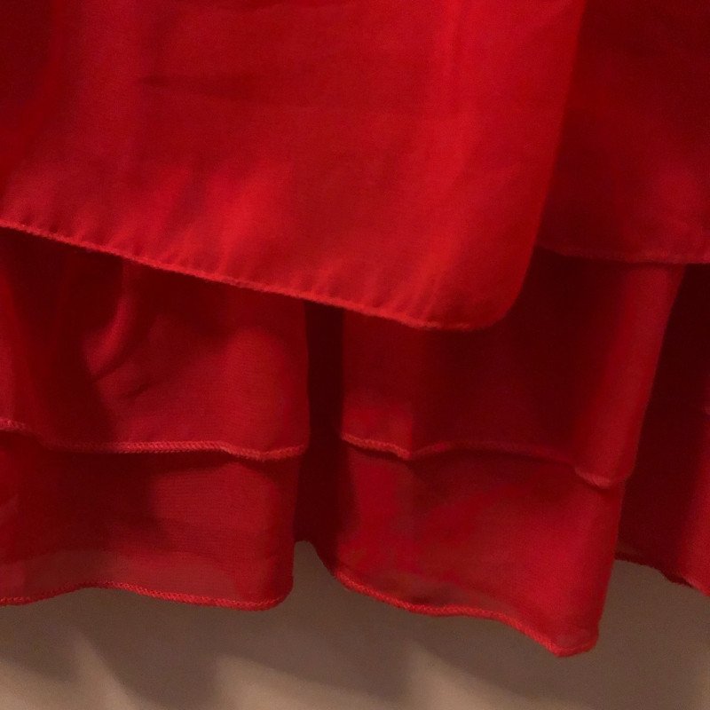 Super süßes Kleid korallrot Gr. 120