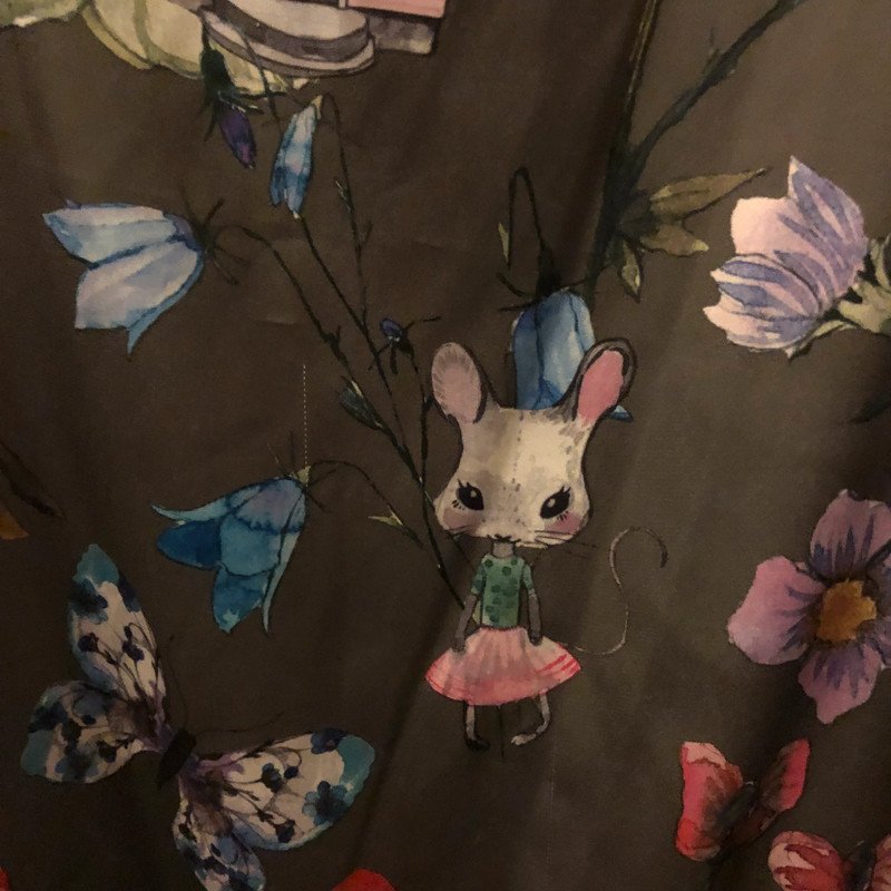 Süßes Kleid Waldtiere Gr.128 H&M