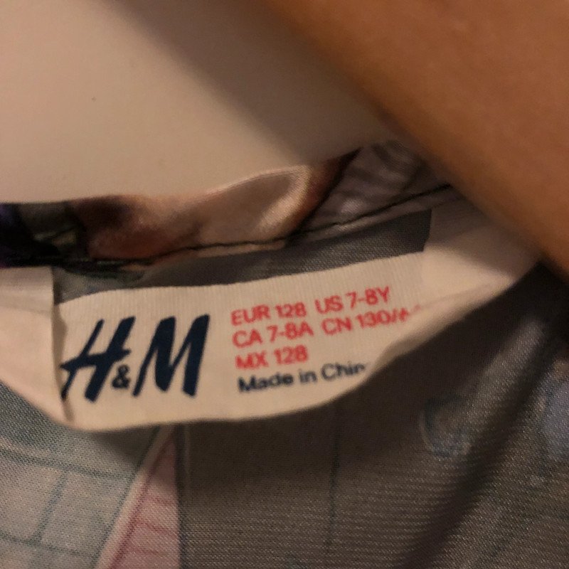 Süßes Kleid Waldtiere Gr.128 H&M