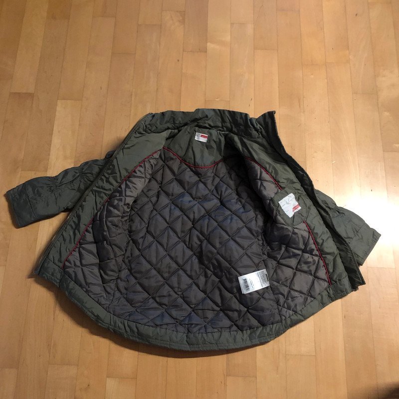 Schöne Jacke khaki Gr. 110/116 Name it