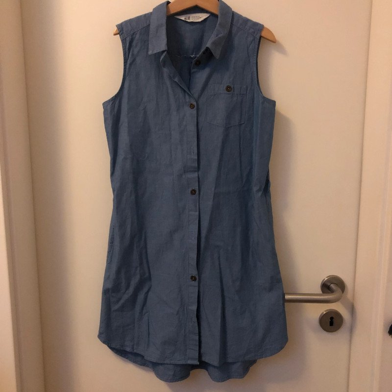 Jeans Kleid blau Gr.140 H&M