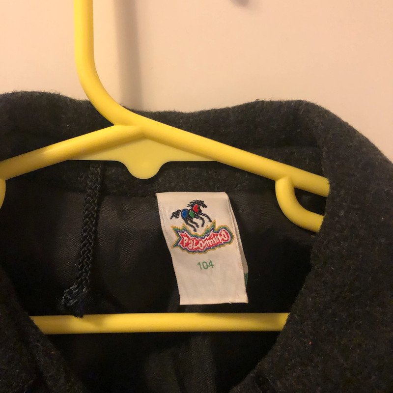 Grauer Mantel Gr.104 