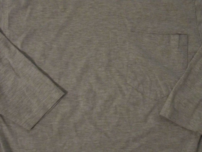 Langarm Shirt grau vintage retro oversize