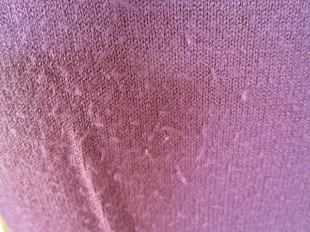 Schöner Rolli altrosa Feinstrick