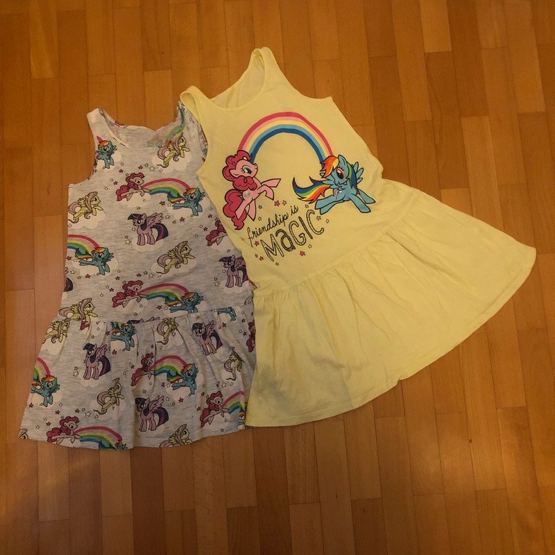 2 Jersey Kleider My little pony Sommerkleider