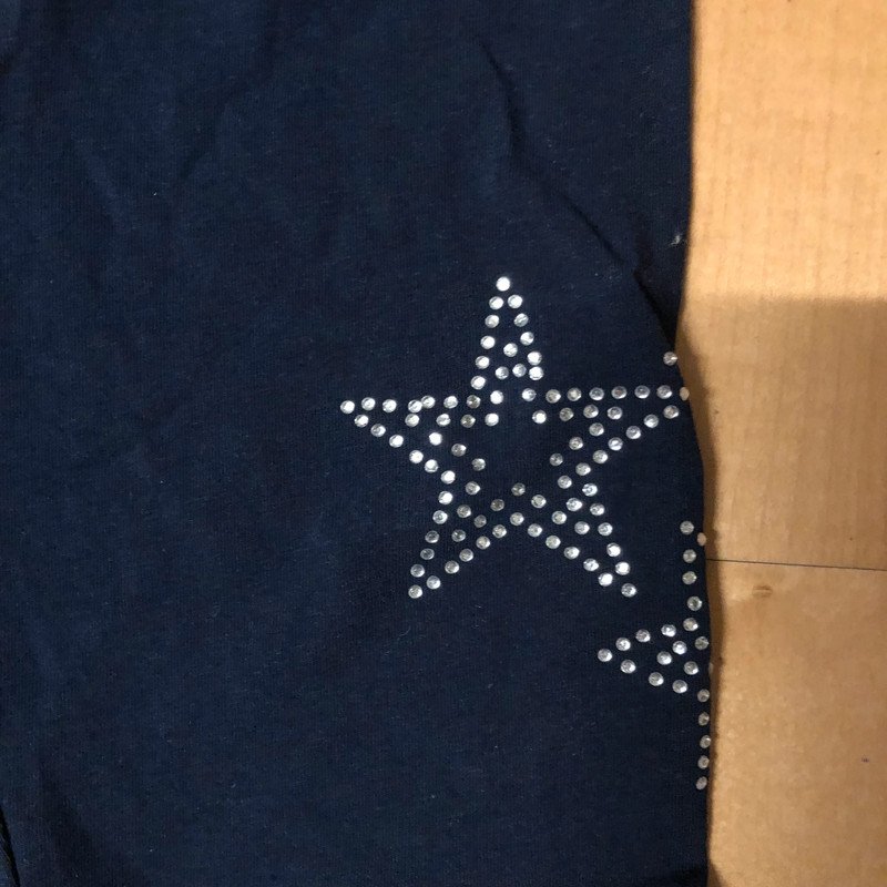 Dunkelblaue Radler mit Sternen Gr.116 