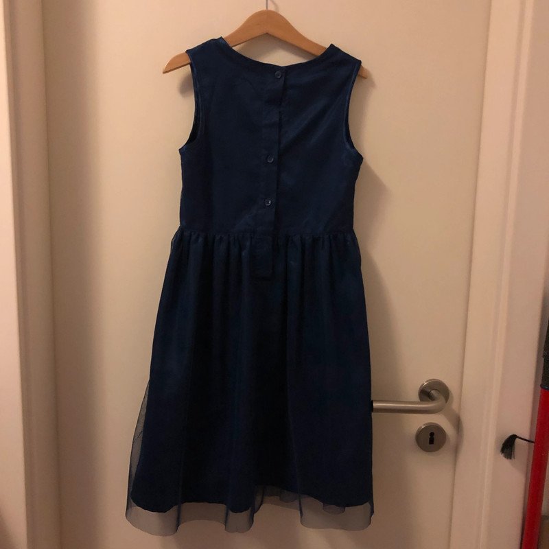 Chices Kleid Gr.122 Tüll Weihnachten Sylvester
