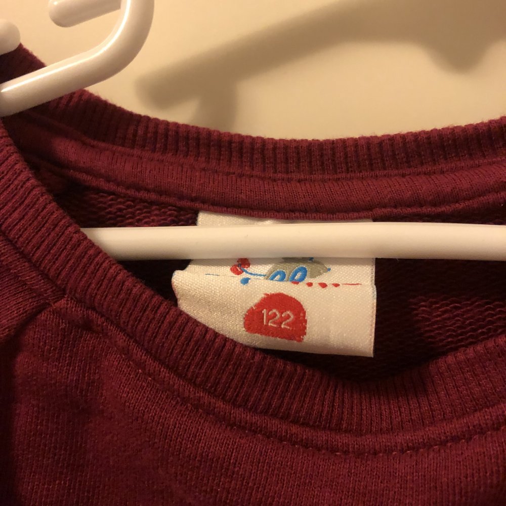 Süßes Sweat Shirt Gr.122 topolino Pailleten Wald