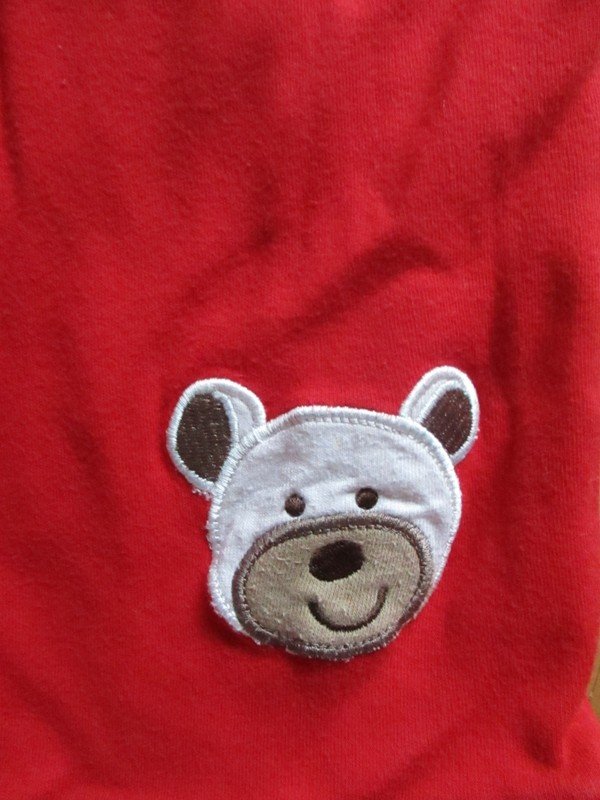 Rote Hose von sigikid mit Bärchen Gr.80