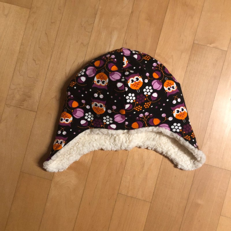 Pilotenmütze DIY Eulen mit Ohrenschutz handmade