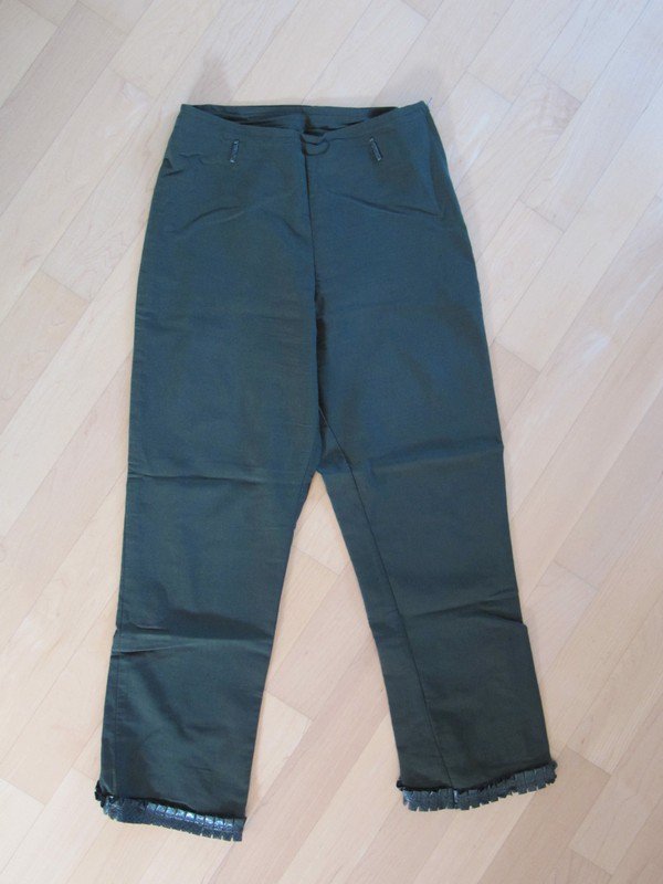 Tolle vintage 7/8 Hose mit schönem Detail