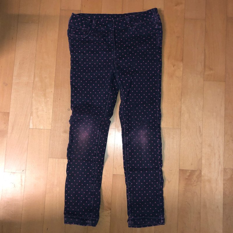 Hose leicht gefüttert Gr.122 Sterne 