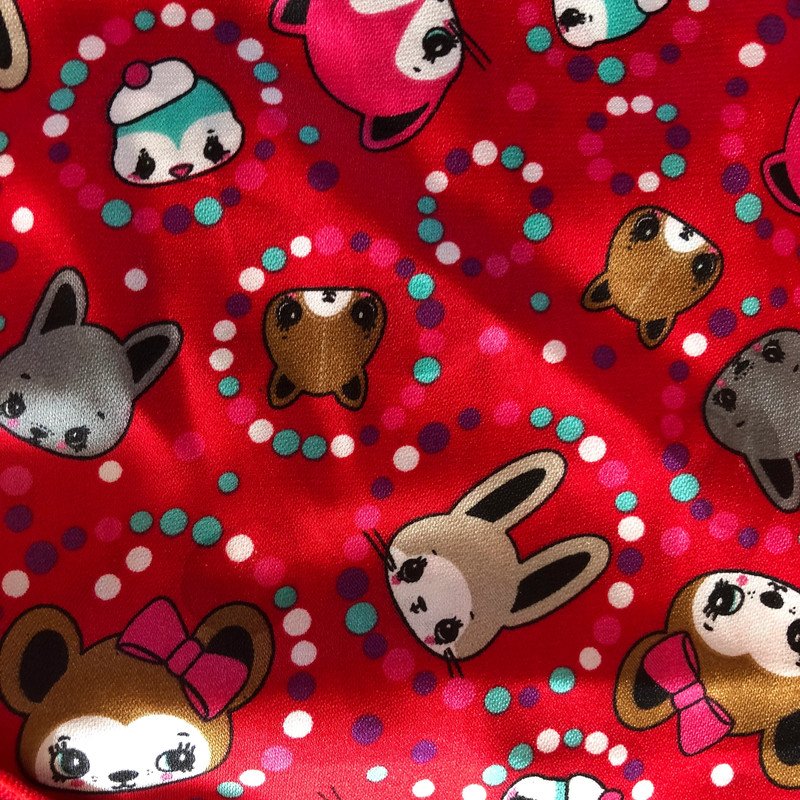 Tolle Bluse Tiere H&M Gr. 122 satin