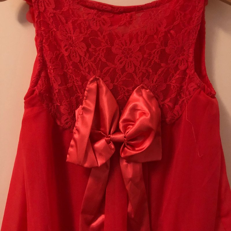 Super süßes Kleid korallrot Gr. 120