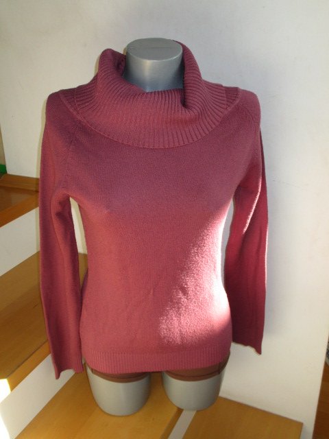 Schöner Rolli altrosa Feinstrick