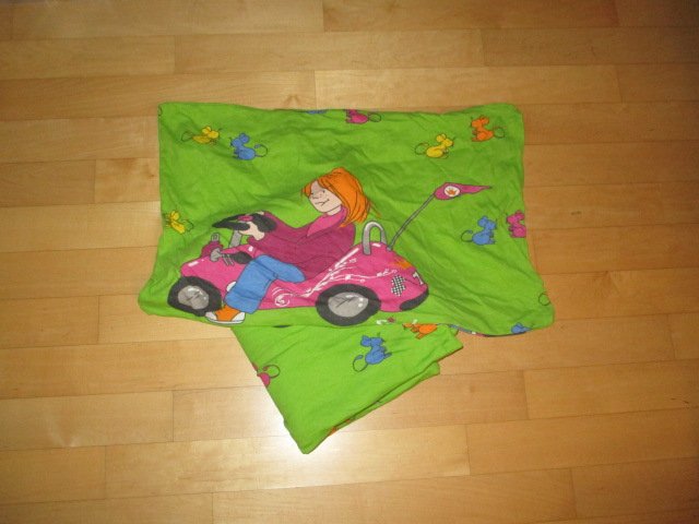 Betwäsche kleines Bett tolles grün 