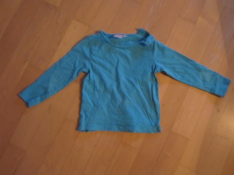 Langarm Shirt türkis