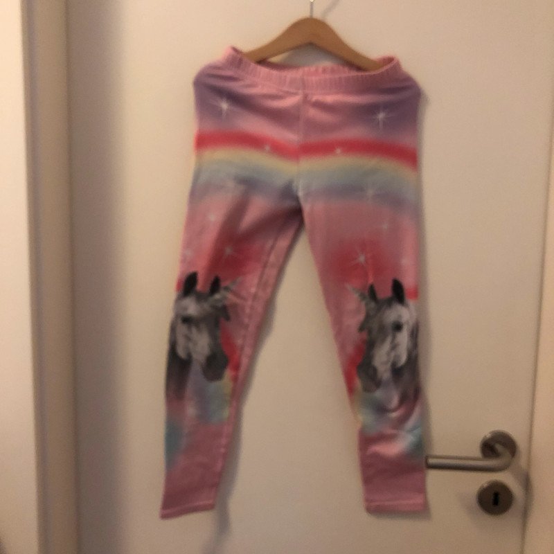 Leggings Einhorn Gr. 116/122