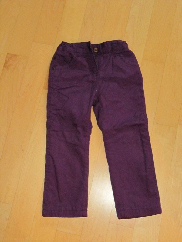 Lila Hose gefüttert Gr.92 Winter