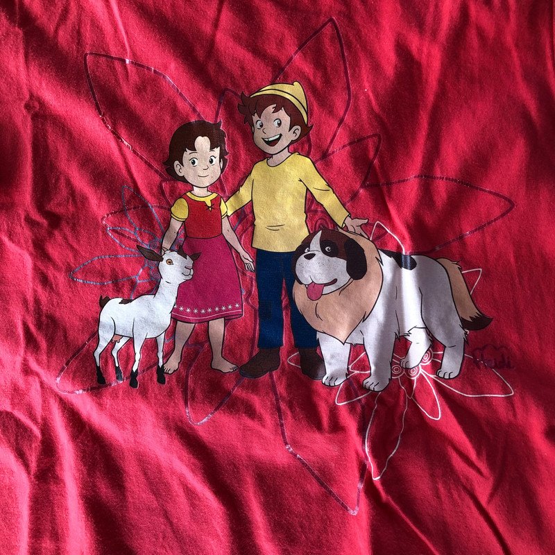 T-Shirt Heidi und Peter Gr. 128/134