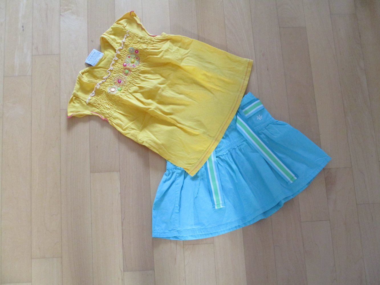 Süßes Sommerset Rock&Shirt Hippie