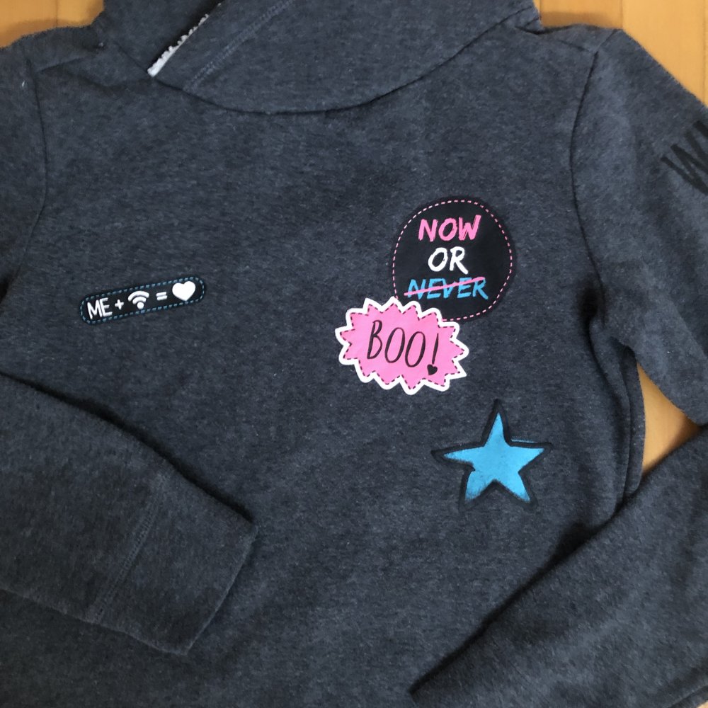 Tolles Sweatshirt Gr.158/164 retro look