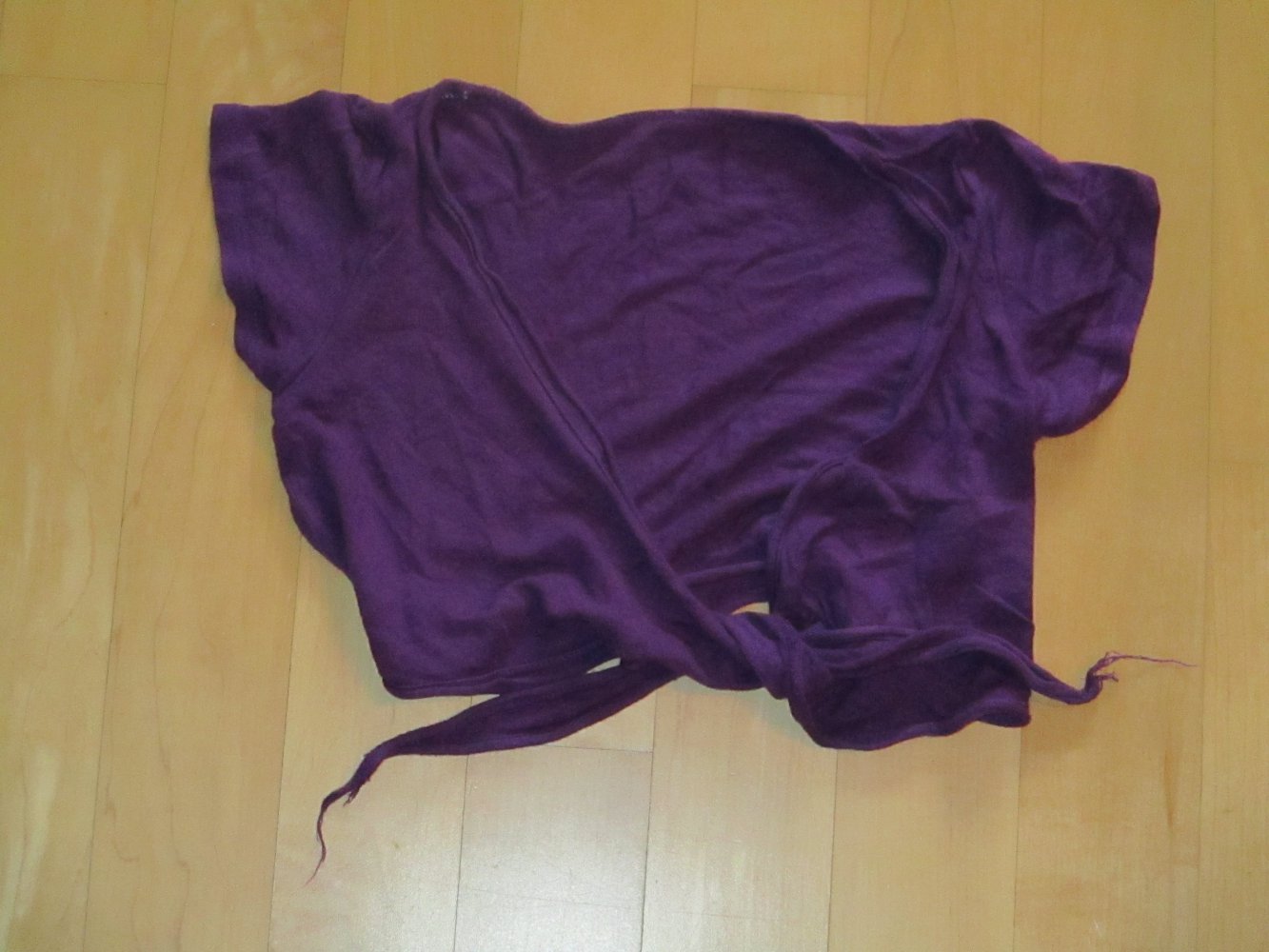 Kurzärmliges Bolero Jäckchen lila